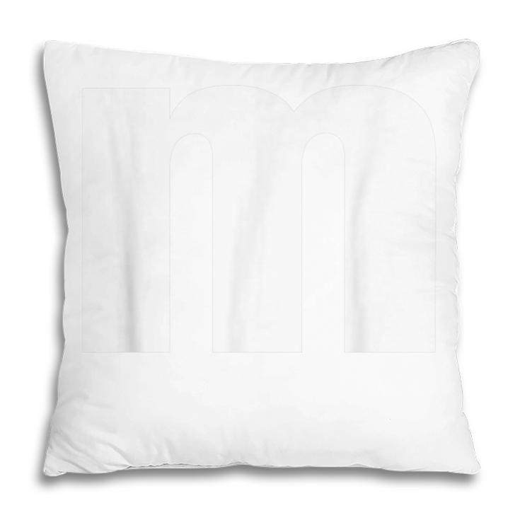 Letter M Groups Costume Matching For Halloween Or Christmas  Pillow