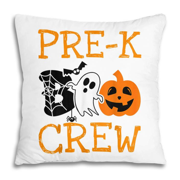 Pre-K Boo Crew Vintage Halloween Costumes For Pre-K Teachers  Pillow