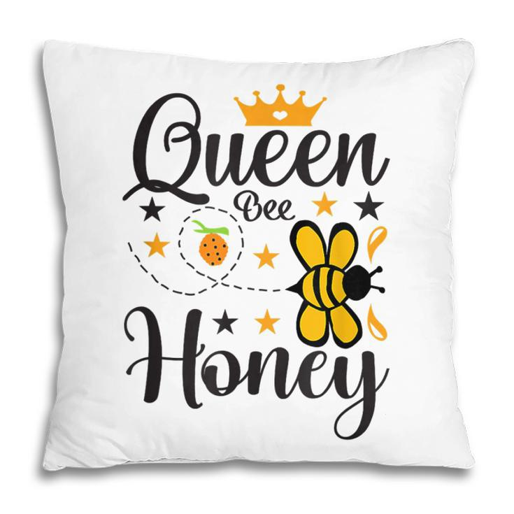 Queen Bee Black Girl Magic Melanin Women Afro American  Pillow