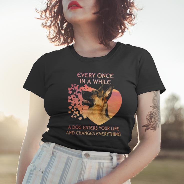Every Once In A While A Dutch Shepherd Enters You Life Women T-shirt