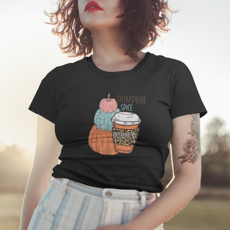Pumpkin Spice Kinda Girl Fall V2 Women T-shirt