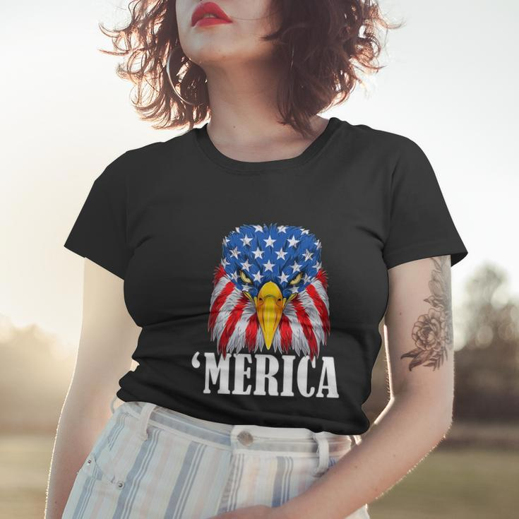 4Th July Eagle Merica America Independence Day Patriot Usa Gift Women T-shirt Gifts for Her