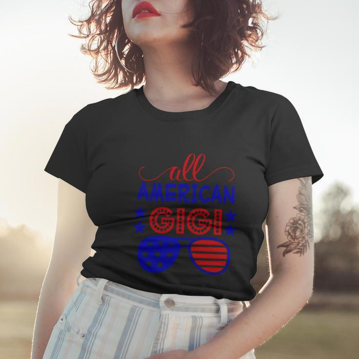 All American Gigi Sunglasses 4Th Of July Independence Day Patriotic Women T-shirt Gifts for Her