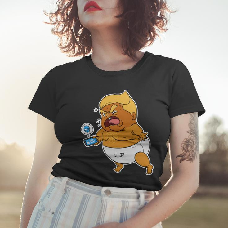 Baby Trump Crying Tweet Tshirt Women T-shirt Gifts for Her