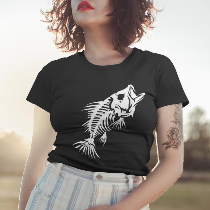 Dead Fish Skeleton X-Ray Tshirt Women T-shirt Gifts for Her