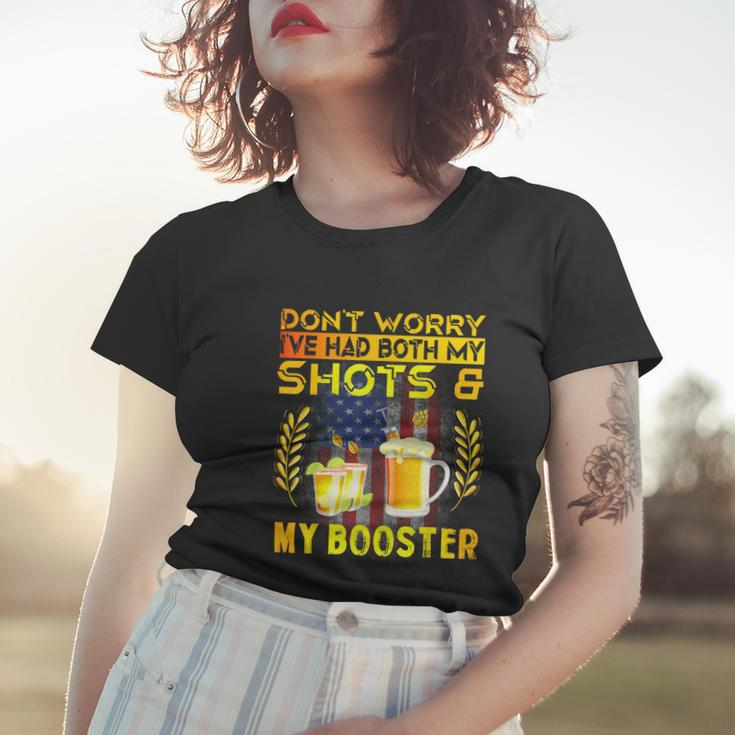 Dont Worry Ive Had Both My Shots And Booster Funny Vaccine Women T-shirt Gifts for Her