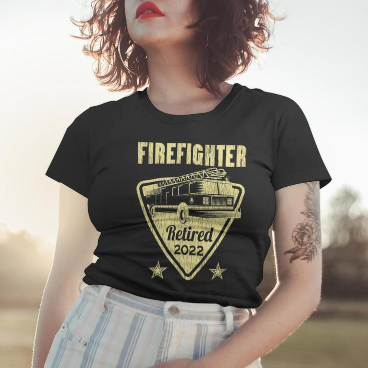 Firefighter Retired Firefighter Retirement V2 Women T-shirt Gifts for Her
