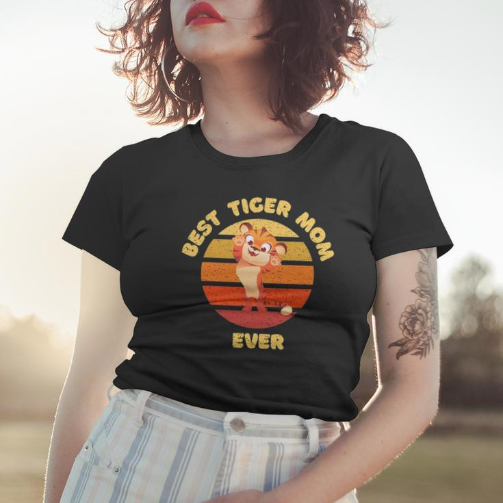 Funny Best Tiger Mom Ever Women T-shirt Gifts for Her