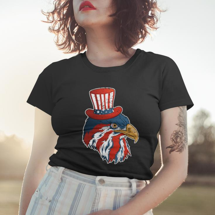 Funny Eagle Mullet 4Th Of July Cute Gift With American Flag Funny Gift Women T-shirt Gifts for Her