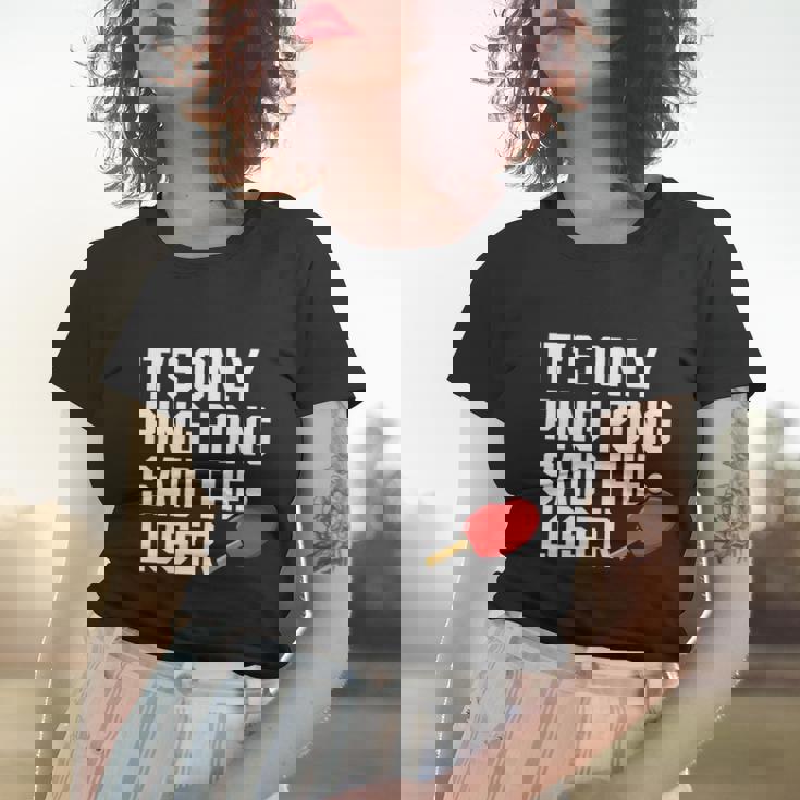 Funny Table Tennis Lover Graphic For Women And Men Ping Pong Gift Graphic Design Printed Casual Daily Basic V2 Women T-shirt Gifts for Her