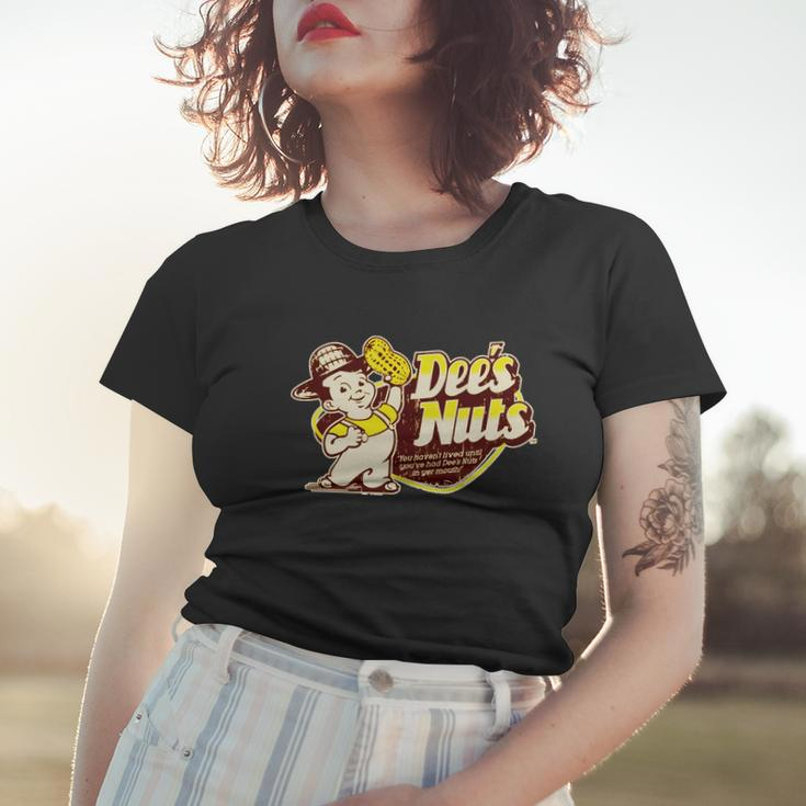 Funny Vintage Dees Nuts Logo Tshirt Women T-shirt Gifts for Her