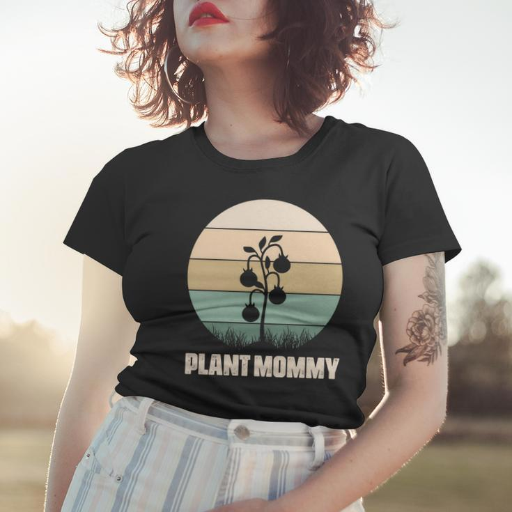 Gardening Plant Mommy Plant Tree Design Women T-shirt Gifts for Her