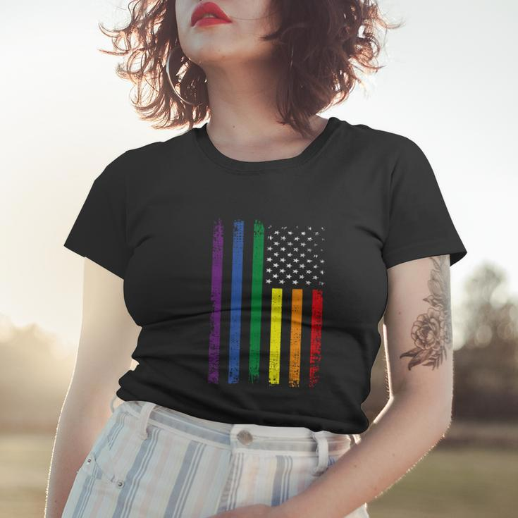 Gay Pride Lgbt Support Lgbtq Ally Bi Trans Pride Women T-shirt Gifts for Her