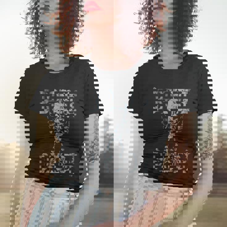 Halloween Bone Daddy Dads Birthday Gift Men Dad Women T-shirt Gifts for Her