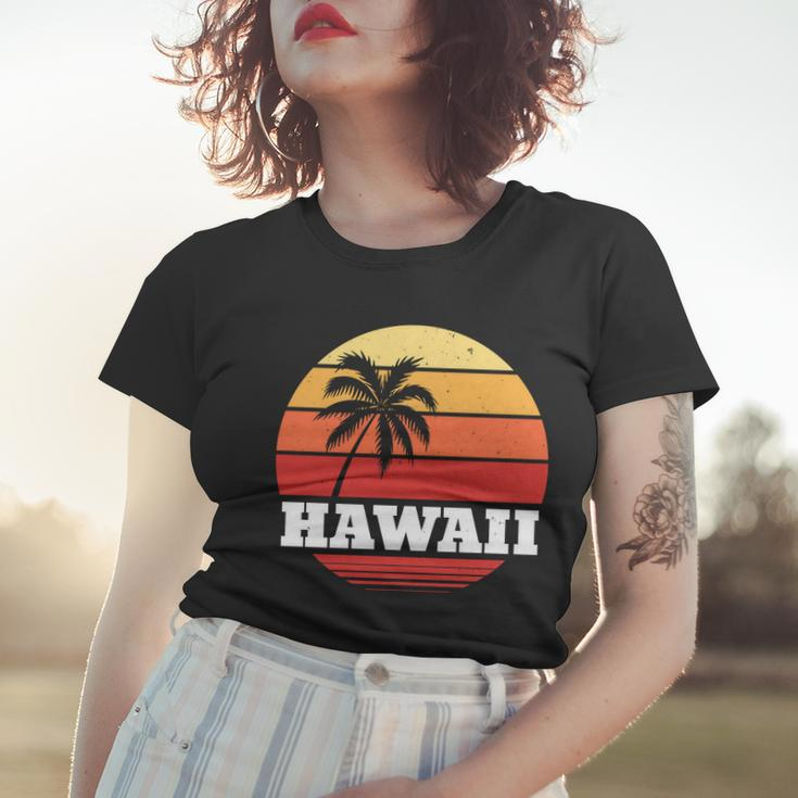 Hawaii Retro Sun V2 Women T-shirt Gifts for Her