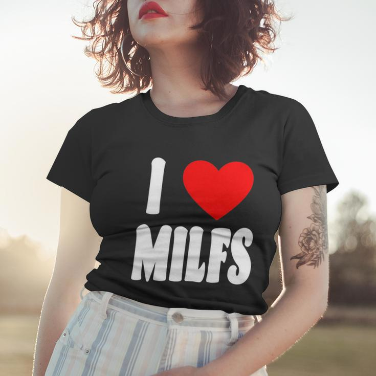 I Heart Milfs Tshirt Women T-shirt Gifts for Her