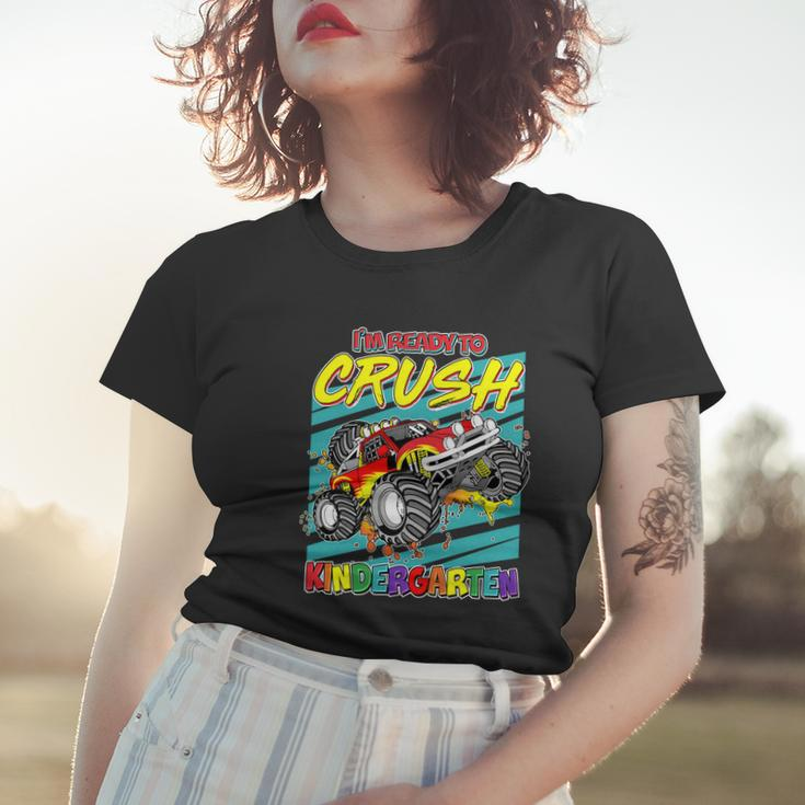 Im Ready To Crush Kindergarten Monster Truck Women T-shirt Gifts for Her