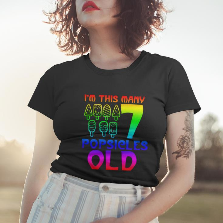 Im This Many Popsicles Old Funny Birthday For Men Women Great Gift Women T-shirt Gifts for Her
