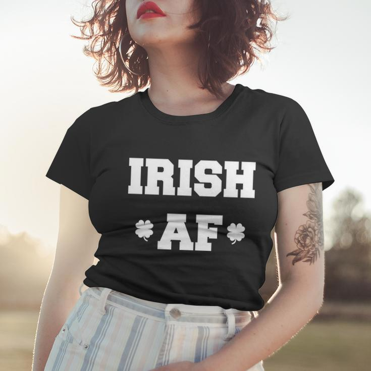 Irish Af St Patricks Day Clover Tshirt Women T-shirt Gifts for Her