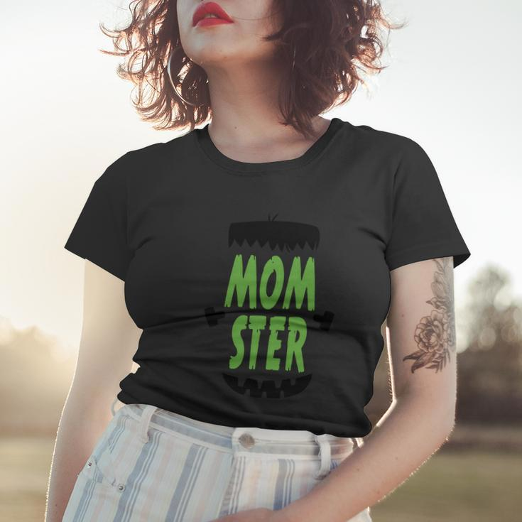 Momster Funny Halloween Quote Women T-shirt Gifts for Her