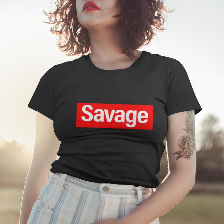Savage Logo Tshirt Women T-shirt Gifts for Her