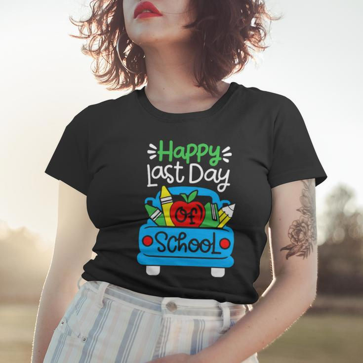 School Truck Shirts Happy Last Day Of School Teachers Kids Women T-shirt Gifts for Her