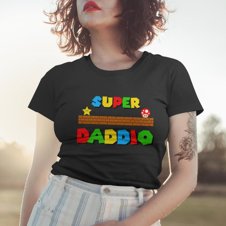 Super Daddio Retro Video Game Tshirt Women T-shirt Gifts for Her