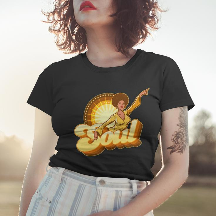 Vintage Afro Soul Retro 70S Tshirt Women T-shirt Gifts for Her