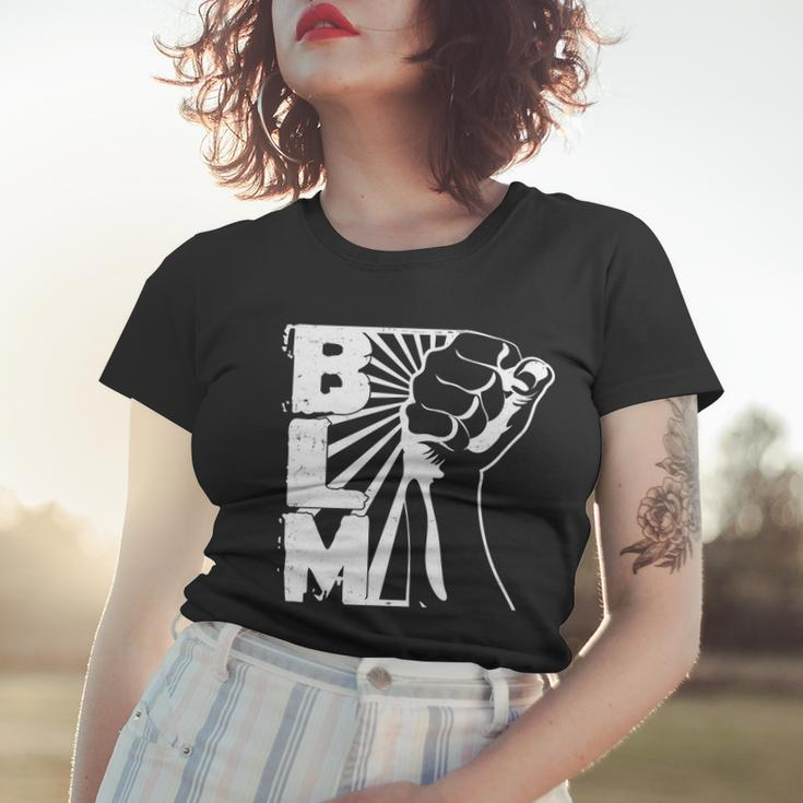 Vintage Blm Black Lives Matter Fist Tshirt Women T-shirt Gifts for Her