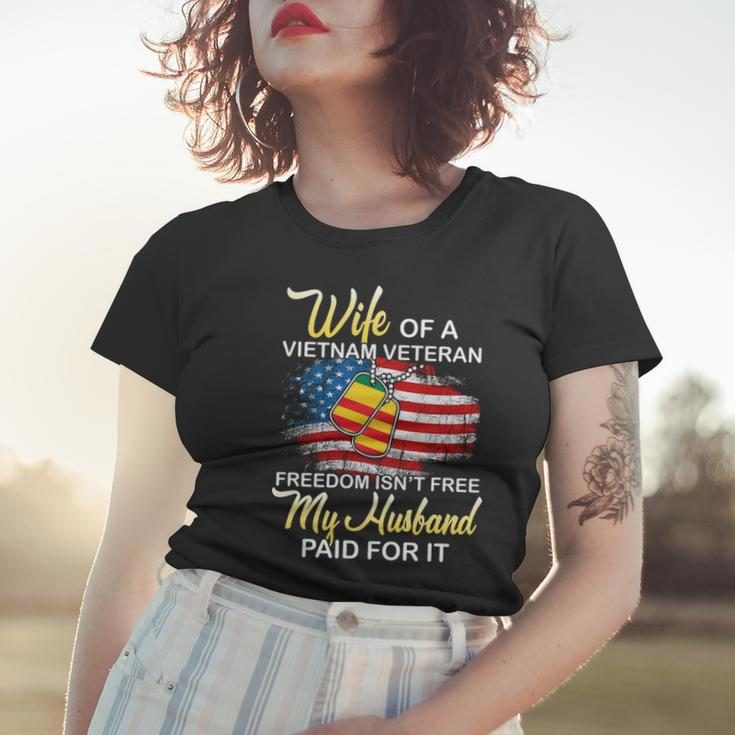 Wife Of Viet Nam Veteran Women T-shirt Gifts for Her