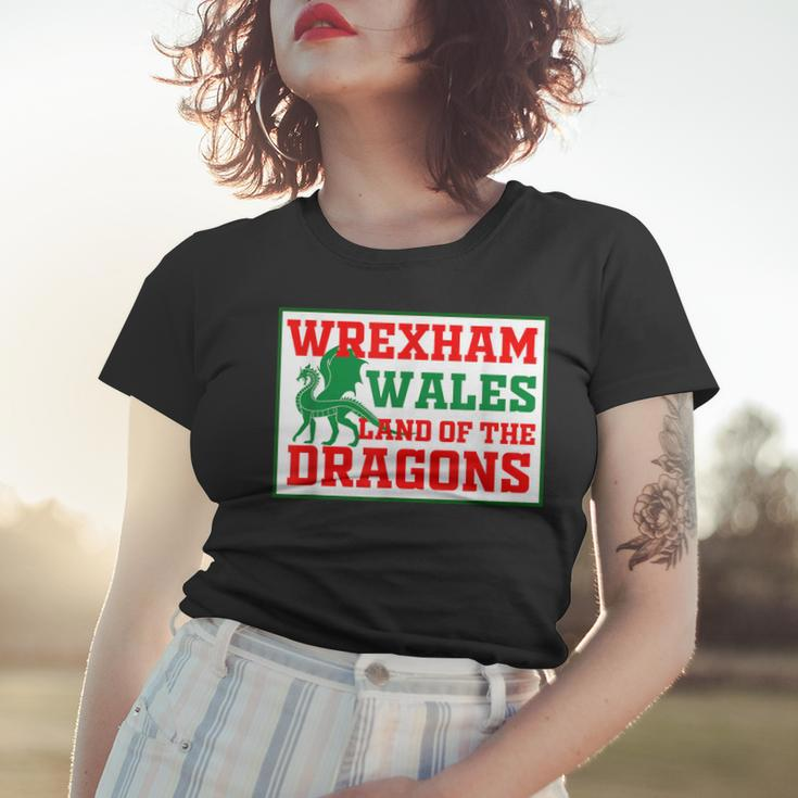 Wrexham Wales Welsh Gifts Women T-shirt Gifts for Her