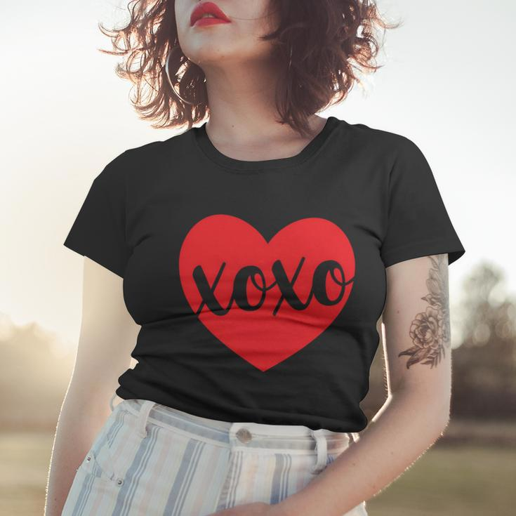 Xoxo Valentines Heart Women T-shirt Gifts for Her