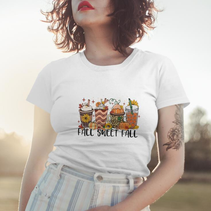 Fall Sweet Fall Thanksgiving Gifts Women T-shirt Gifts for Her