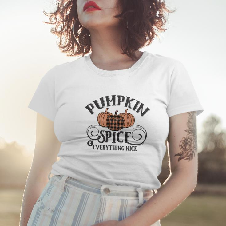 Fall Yall Pumpkin Spice And Everything Nice Women T-shirt Gifts for Her