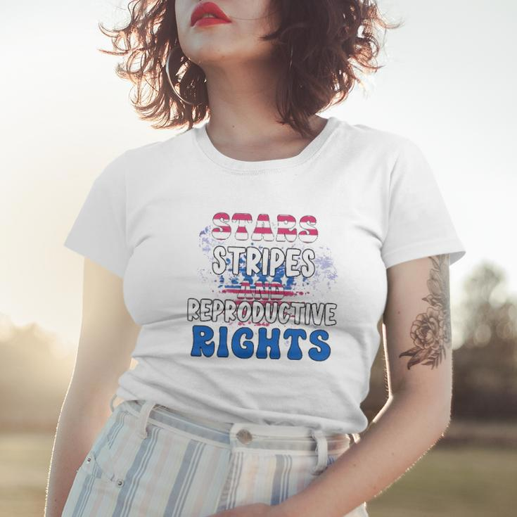 Stars Stripes Reproductive Rights 4Th Of July 1973 Protect Roe Women&8217S Rights Women T-shirt Gifts for Her
