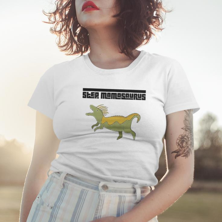 Step Momasaurus For Stepmothers Dinosaur Women T-shirt Gifts for Her