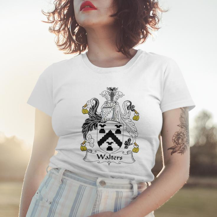 Walters Coat Of Arms &8211 Family Crest Women T-shirt Gifts for Her