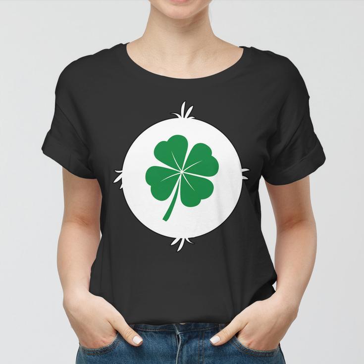 4 Leaf Clover Bear Halloween Costume Women T-shirt