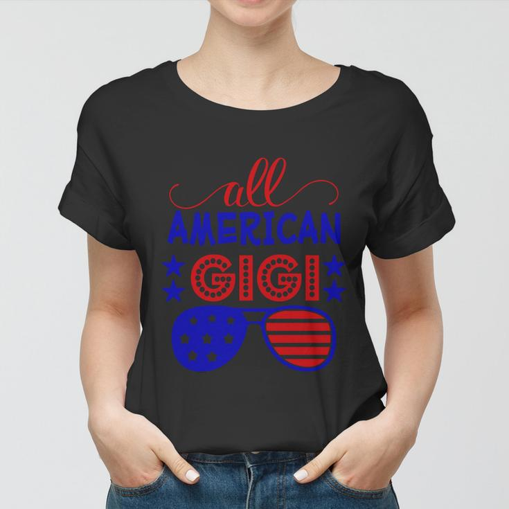 All American Gigi Sunglasses 4Th Of July Independence Day Patriotic Women T-shirt