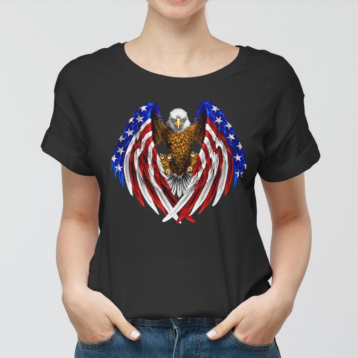 American Flag Eagle Tshirt V2 Women T-shirt