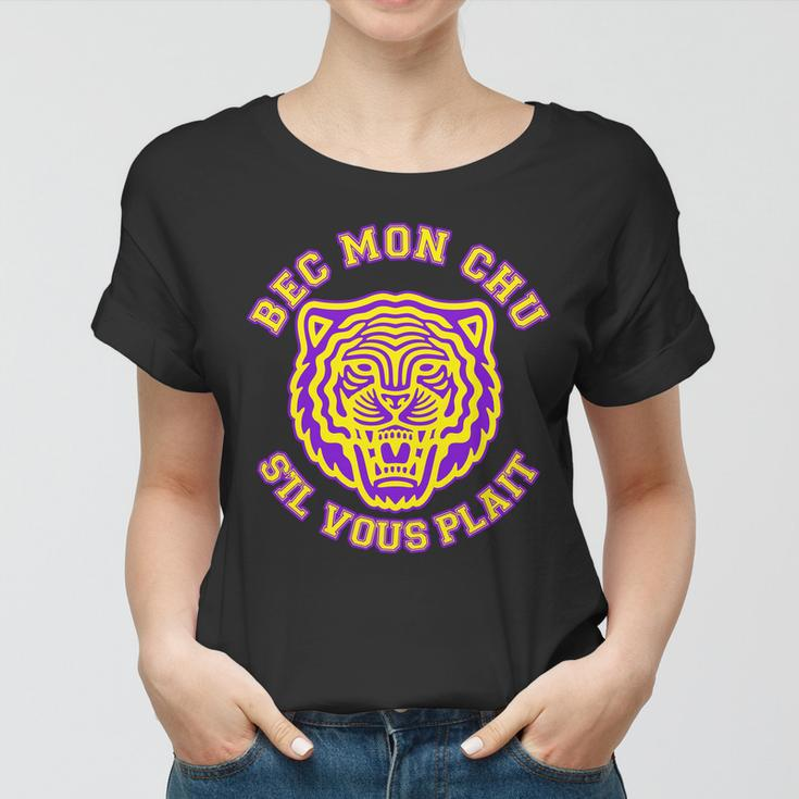 Bec Mon Chu Sil Vous Plait Tiger Tshirt Women T-shirt