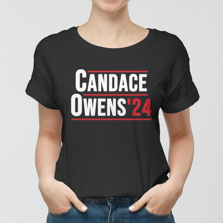 Candace Owens For President 2024 Political Women T-shirt