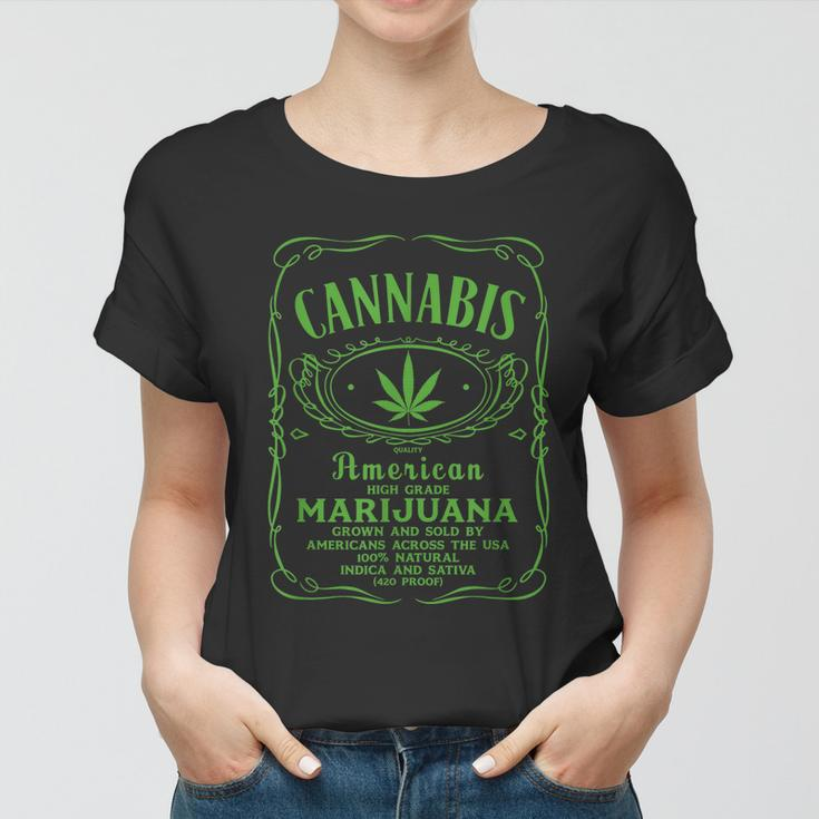 Cannabis Tshirt Women T-shirt