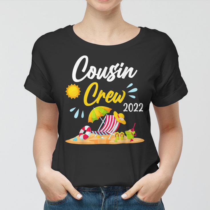 Cousin Crew 2022 Summer Vacation Beach Matching Family V3 Women T-shirt