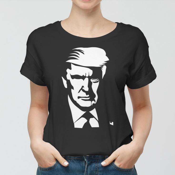 Donald Trump Silhouette Tshirt Women T-shirt