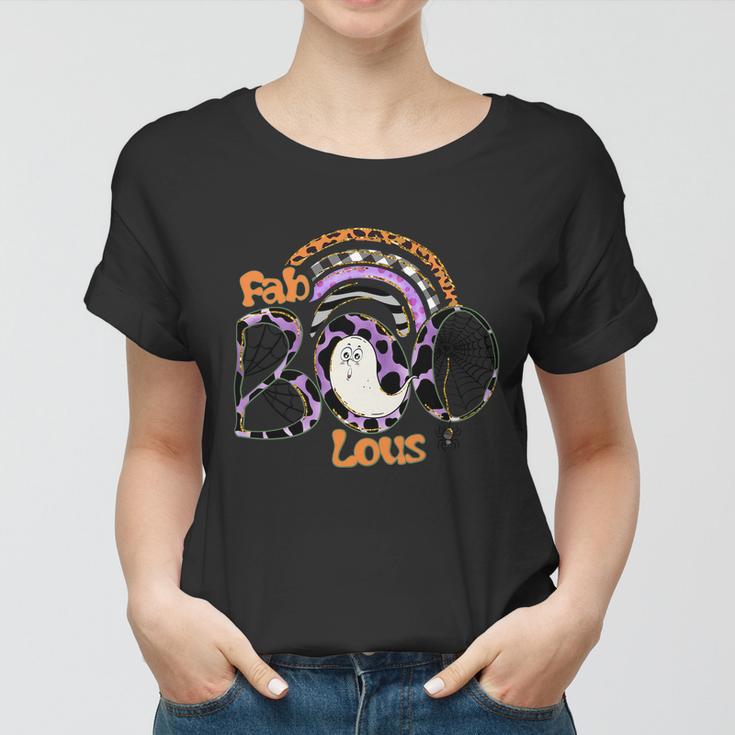 Fab Boo Lous Halloween Quote V3 Women T-shirt