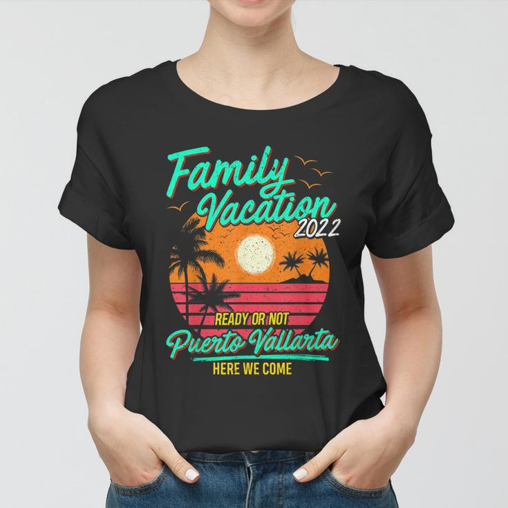 Family Vacation 2022 Puerto Vallarta Matching Group Couples Women T-shirt