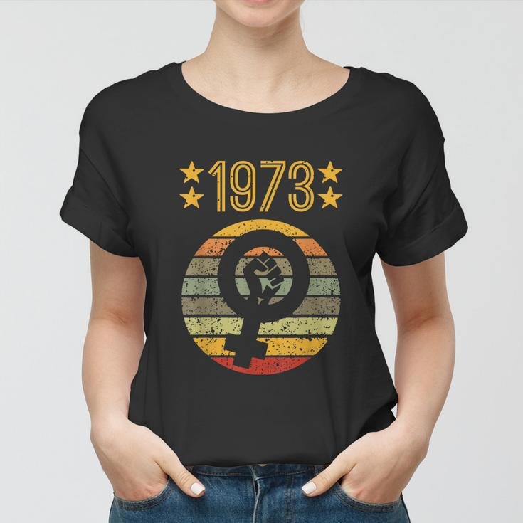 Feminist Vintage Pro Choice Roe V Wade Women T-shirt