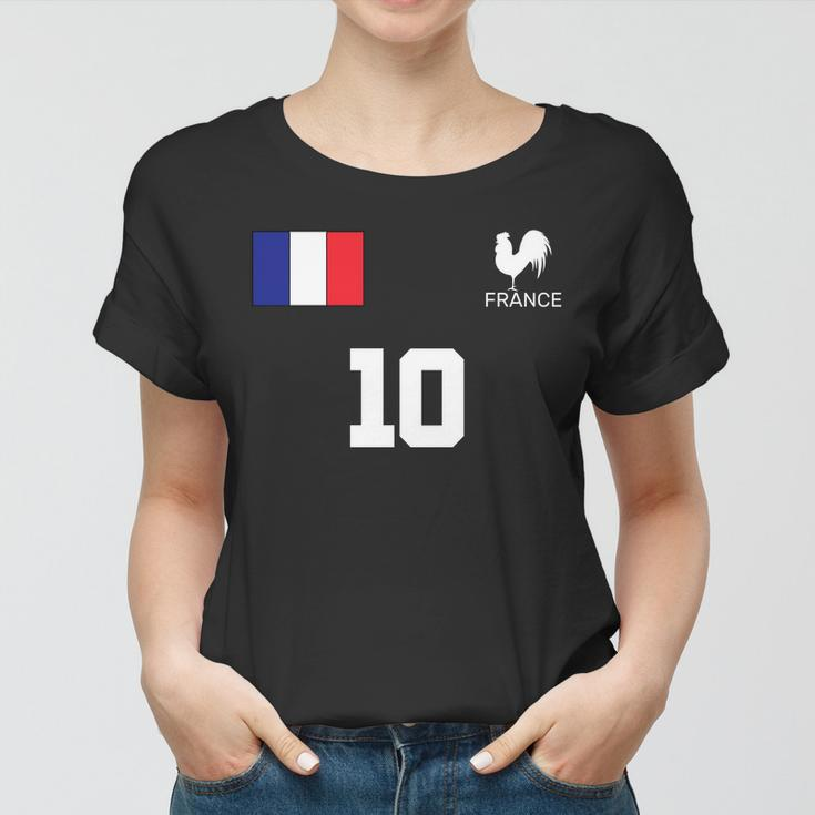 France Soccer Jersey Tshirt Women T-shirt