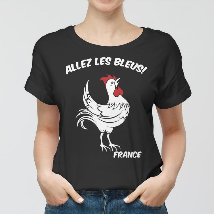 France Soccer World Allez Les Bleus Women T-shirt